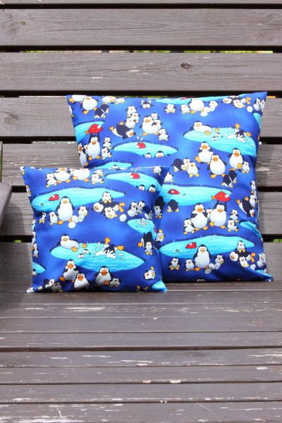 Tierkissen Pinguiene - Kissenbezug mit Tiermotiven